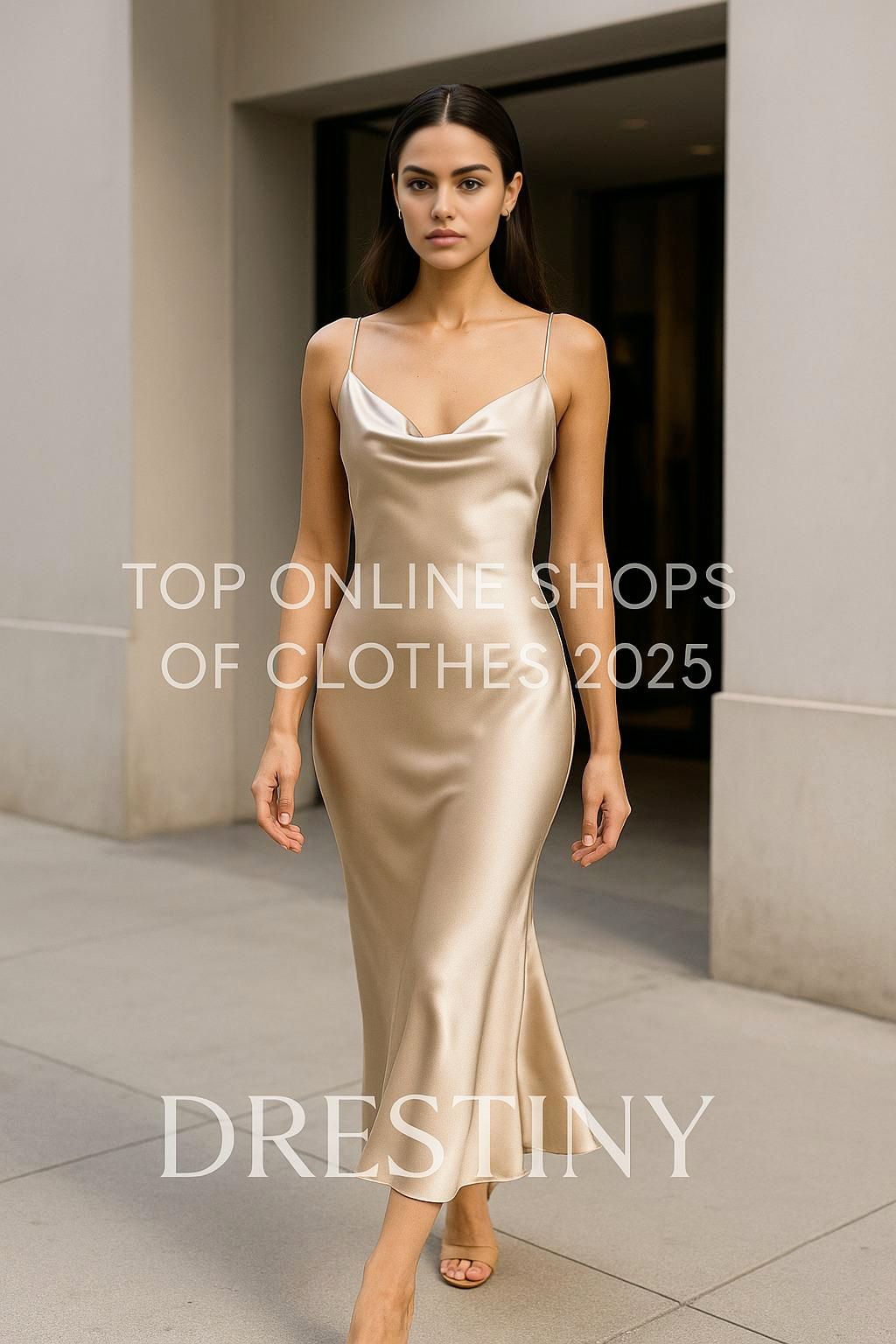 Shop the best online shops of clothes in 2025 at Drestiny — affordable, elegant fashion with confidence and style.
