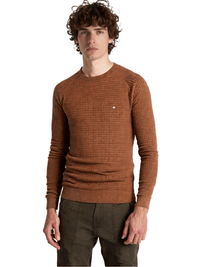 Thumbnail for 100% Cotton Pullover Waffle Sweaters For Men -, Sweater , Drestiny , Khaki, Australia, Brown, Dark Grey, L, M, Navy, New Zealand, Pullovers, S, Sweaters, United Kingdom, United States, XL, XXL , Drestiny , www.shopdrestiny.com