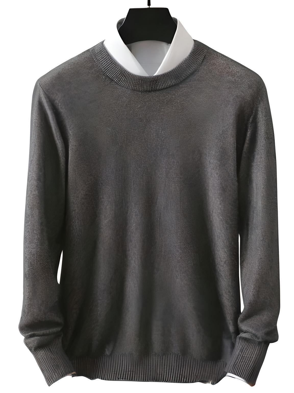 100% Pure Mink Men's Cashmere Sweaters Pullovers Long Sleeve High-End Jumpers Mink -, Sweaters , Drestiny , Army Green, Australia, Beige, Black, Blue, Brown, Burgundy, Camel, Canada, Coffee, Dark Blue, Dark Green, Dark Grey, L, Light Brown, Light Grey, Long Sleeves, M, Navy, New Zealand, Off White, Pullovers, Purple, Red, S, Sweaters, United Kingdom, United States, XL, XXL, XXXL , Drestiny , www.shopdrestiny.com