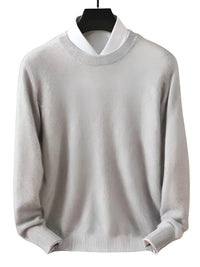 Thumbnail for 100% Pure Mink Men's Cashmere Sweaters Pullovers Long Sleeve High-End Jumpers Mink -, Sweaters , Drestiny , Army Green, Australia, Beige, Black, Blue, Brown, Burgundy, Camel, Canada, Coffee, Dark Blue, Dark Green, Dark Grey, L, Light Brown, Light Grey, Long Sleeves, M, Navy, New Zealand, Off White, Pullovers, Purple, Red, S, Sweaters, United Kingdom, United States, XL, XXL, XXXL , Drestiny , www.shopdrestiny.com
