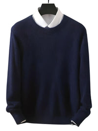 Thumbnail for 100% Pure Mink Men's Cashmere Sweaters Pullovers Long Sleeve High-End Jumpers Mink -, Sweaters , Drestiny , Army Green, Australia, Beige, Black, Blue, Brown, Burgundy, Camel, Canada, Coffee, Dark Blue, Dark Green, Dark Grey, L, Light Brown, Light Grey, Long Sleeves, M, Navy, New Zealand, Off White, Pullovers, Purple, Red, S, Sweaters, United Kingdom, United States, XL, XXL, XXXL , Drestiny , www.shopdrestiny.com