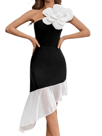 Thumbnail for 2025 New Flower One Piece Swimsuit Luxury Women's Swimwear -, One Piece Swimsuit , Drestiny , Australia, Black, Blue, Canada, Cover Ups, Dark Green, Dark Red, Deep Pink, Green, Green Yellow, L, M, New Zealand, One Piece Swimwear, One Shoulder, Orange, Pink, Red, S, Sets, Skirt Sets, Skirts, Teal, United Kingdom, United States, White, XL , Drestiny , www.shopdrestiny.com