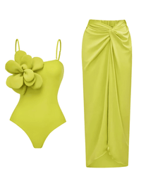 Thumbnail for 2025 New Flower One Piece Swimsuit Luxury Women's Swimwear -, One Piece Swimsuit , Drestiny , Australia, Black, Blue, Canada, Cover Ups, Dark Green, Dark Red, Deep Pink, Green, Green Yellow, L, M, New Zealand, One Piece Swimwear, One Shoulder, Orange, Pink, Red, S, Sets, Skirt Sets, Skirts, Teal, United Kingdom, United States, White, XL , Drestiny , www.shopdrestiny.com