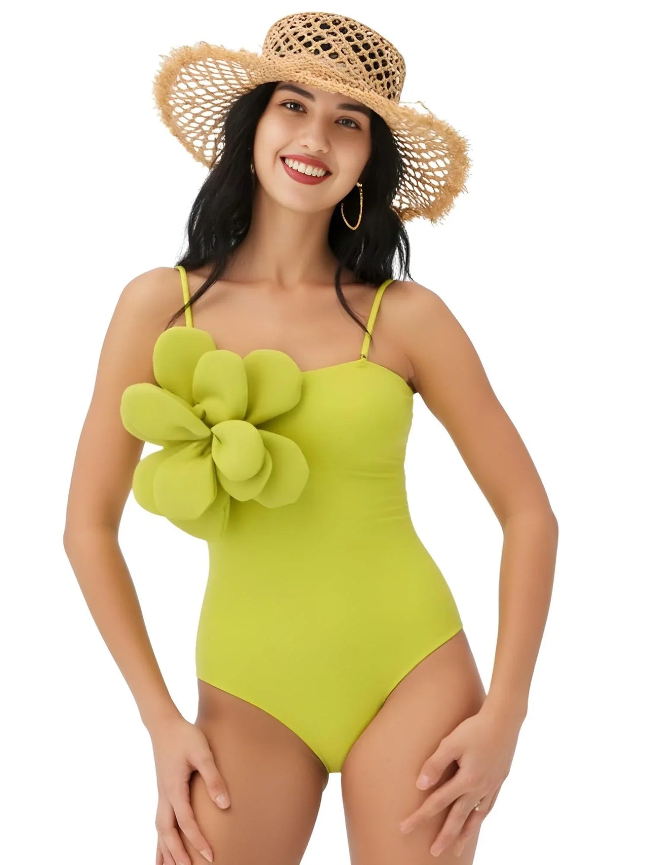 2025 New Flower One Piece Swimsuit Luxury Women's Swimwear -, One Piece Swimsuit , Drestiny , Australia, Black, Blue, Canada, Cover Ups, Dark Green, Dark Red, Deep Pink, Green, Green Yellow, L, M, New Zealand, One Piece Swimwear, One Shoulder, Orange, Pink, Red, S, Sets, Skirt Sets, Skirts, Teal, United Kingdom, United States, White, XL , Drestiny , www.shopdrestiny.com