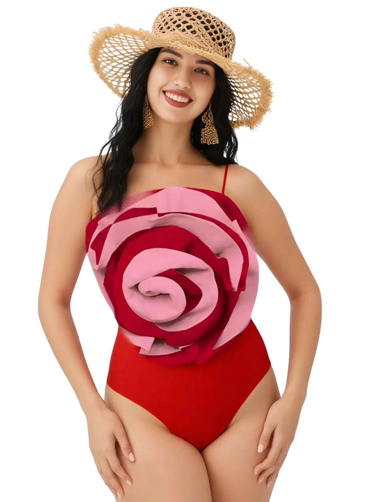 2025 New Flower One Piece Swimsuit Luxury Women's Swimwear -, One Piece Swimsuit , Drestiny , Australia, Black, Blue, Canada, Cover Ups, Dark Green, Dark Red, Deep Pink, Green, Green Yellow, L, M, New Zealand, One Piece Swimwear, One Shoulder, Orange, Pink, Red, S, Sets, Skirt Sets, Skirts, Teal, United Kingdom, United States, White, XL , Drestiny , www.shopdrestiny.com