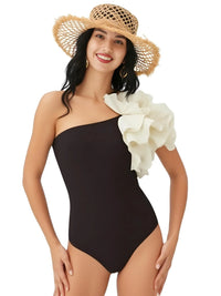 Thumbnail for 2025 New Flower One Piece Swimsuit Luxury Women's Swimwear -, One Piece Swimsuit , Drestiny , Australia, Black, Blue, Canada, Cover Ups, Dark Green, Dark Red, Deep Pink, Green, Green Yellow, L, M, New Zealand, One Piece Swimwear, One Shoulder, Orange, Pink, Red, S, Sets, Skirt Sets, Skirts, Teal, United Kingdom, United States, White, XL , Drestiny , www.shopdrestiny.com