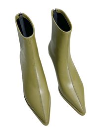 Thumbnail for 2025 Sexy Women's Ankle Boots Genuine Leather Autumn Winter Boots Zipper Chunky Heel Pointed Toe Black Shoes -, Ankle Boots , Drestiny , 10, 11, 12, 3, 4, 5, 6, 7, 8, 9, Ankle Boots, Australia, Black, Boots, Canada, FR, Green, Heels, New Zealand, United Kingdom, United States , Drestiny , www.shopdrestiny.com