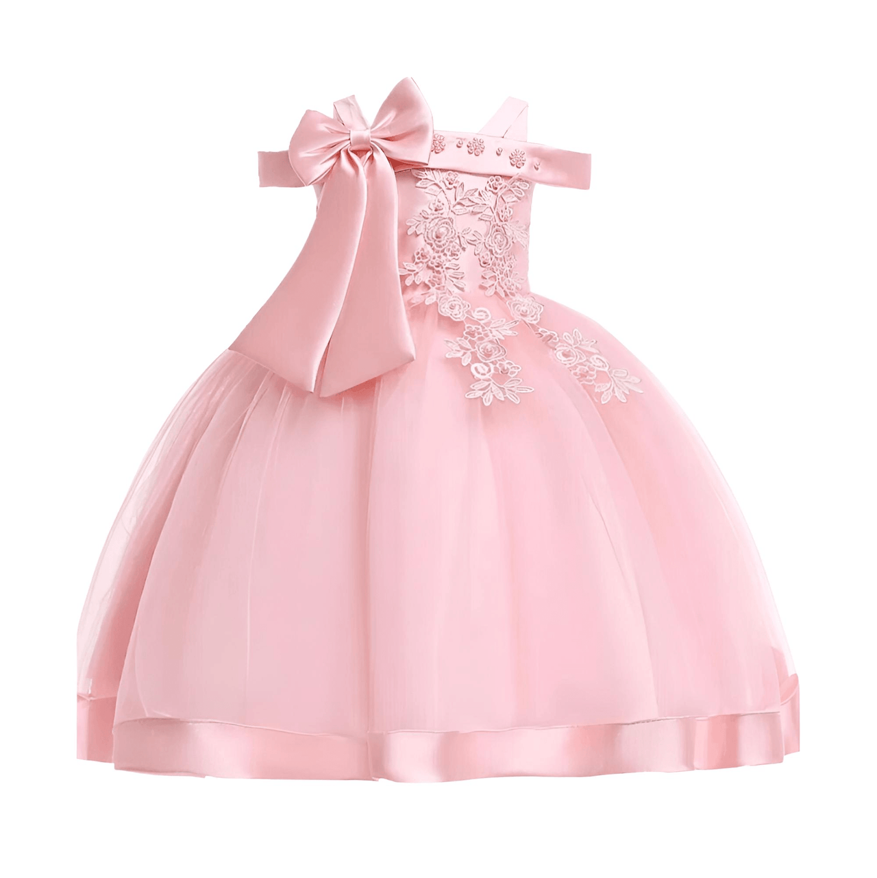 3–10 Years Kids Party Dresses For Girls -, Dress , Drestiny , 10T, 3T, 4T, 5T, 6T, 7T, 8T, 9T, Australia, Canada, Dark Green, Dark Red, Dresses, Girls, Grey, Light Blue, New Zealand, Off Shoulder, Pink, Red, Royal Blue, Sleeveless, TD, United Kingdom, United States, Yellow , Drestiny , www.shopdrestiny.com