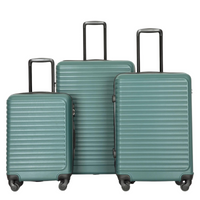 Thumbnail for 3 Piece Luggage Set Hard Shell Luggage Set with Spinner Wheel Carry On Luggage With TSA Lock Travel Suitcase set, Drestiny, 20