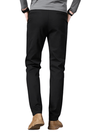 Thumbnail for 97% Cotton Men's Casual Pants Autumn Fashion Comfortable Elastic Slim Straight Business Trousers, Drestiny, Casual Pants, Dress Pants Men's, Trousers, United States, Australia, New Zealand, United Kingdom, 28, 29, 30, 31, 32, 33, 34, 36, 38, Coffee Brown, Black, Blue, Dark Grey, Khaki, Army Green, Light Khaki, Light Grey Pants, Shopdrestiny.com