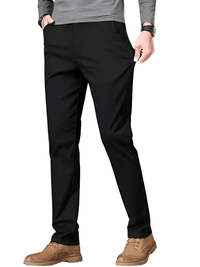 Thumbnail for 97% Cotton Men's Casual Pants Autumn Fashion Comfortable Elastic Slim Straight Business Trousers, Drestiny, Casual Pants, Dress Pants Men's, Trousers, United States, Australia, New Zealand, United Kingdom, 28, 29, 30, 31, 32, 33, 34, 36, 38, Coffee Brown, Black, Blue, Dark Grey, Khaki, Army Green, Light Khaki, Light Grey Pants, Shopdrestiny.com