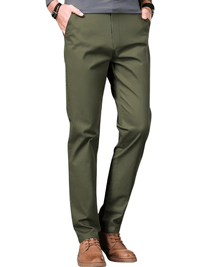 Thumbnail for 97% Cotton Men's Casual Pants Autumn Fashion Comfortable Elastic Slim Straight Business Trousers, Drestiny, Casual Pants, Dress Pants Men's, Trousers, United States, Australia, New Zealand, United Kingdom, 28, 29, 30, 31, 32, 33, 34, 36, 38, Coffee Brown, Black, Blue, Dark Grey, Khaki, Army Green, Light Khaki, Light Grey Pants, Shopdrestiny.com