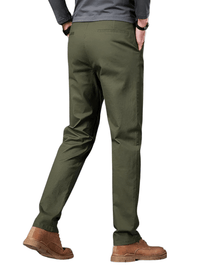 Thumbnail for 97% Cotton Men's Casual Pants Autumn Fashion Comfortable Elastic Slim Straight Business Trousers, Drestiny, Casual Pants, Dress Pants Men's, Trousers, United States, Australia, New Zealand, United Kingdom, 28, 29, 30, 31, 32, 33, 34, 36, 38, Coffee Brown, Black, Blue, Dark Grey, Khaki, Army Green, Light Khaki, Light Grey Pants, Shopdrestiny.com