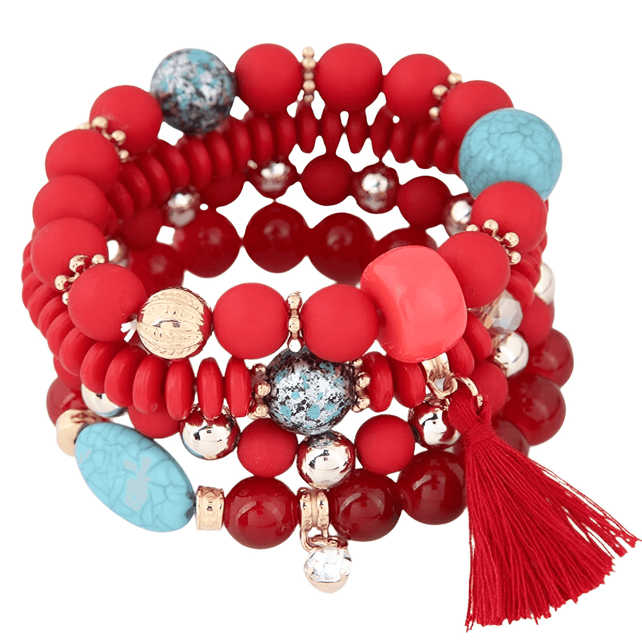 Assorted Style Bohemian Charm Bracelets For Women -, Bracelet , Drestiny , Australia, Beige, Black, Blue, Bracelets, Brown, Canada, Dark Blue, Dark Red, Gender_Women, Gold, Green, Grey, Light Blue, New Zealand, Pink, Red, Silver, Sky Blue, Teal, United Kingdom, United States, White , Drestiny , www.shopdrestiny.com