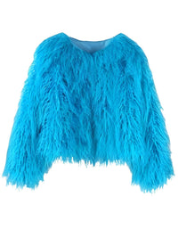 Thumbnail for Autumn Winter Warm Women Faux Fur Coat Loose Plush Coat Female Fur Jacket -, Coats , Drestiny , Australia, Black, Blue, Brown, Coats, Deep Pink, FR, Green, Jackets, Khaki, L, Light Blue, Light Green, Light Purple, M, Orange, Pink, Purple, Red, S, United Kingdom, United States, White, XL, XXL, XXXL, Yellow , Drestiny , www.shopdrestiny.com