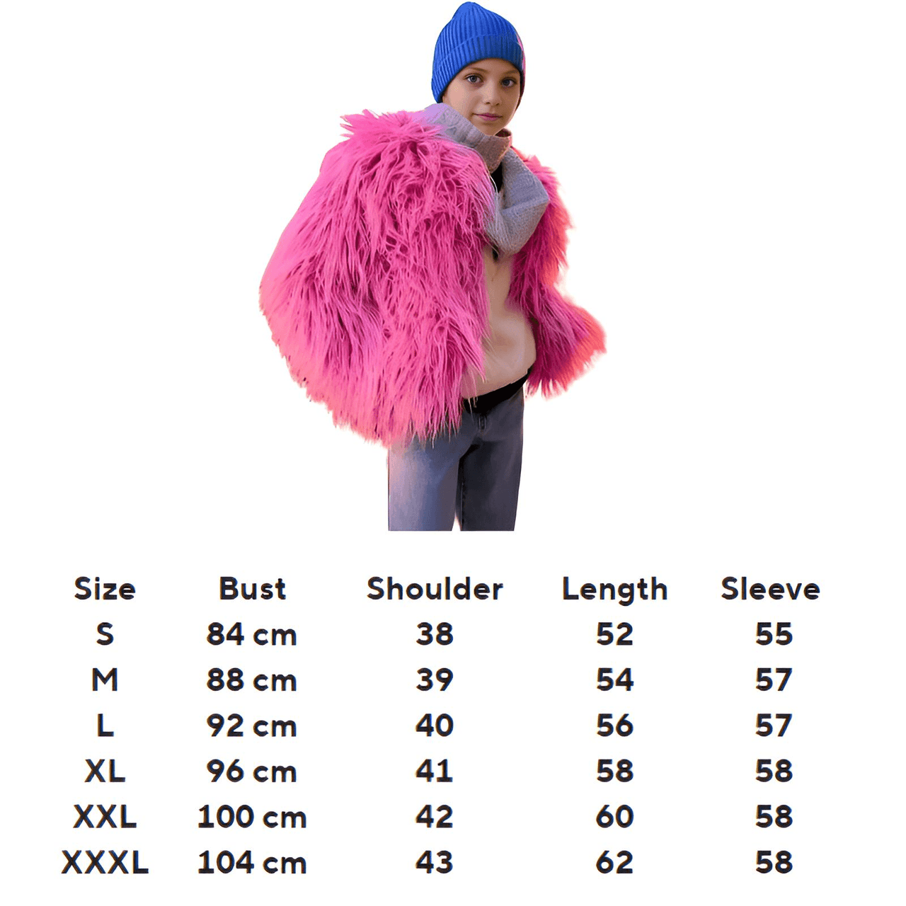 Autumn Winter Warm Women Faux Fur Coat Loose Plush Coat Female Fur Jacket -, Coats , Drestiny , Australia, Black, Blue, Brown, Coats, Deep Pink, FR, Green, Jackets, Khaki, L, Light Blue, Light Green, Light Purple, M, Orange, Pink, Purple, Red, S, United Kingdom, United States, White, XL, XXL, XXXL, Yellow , Drestiny , www.shopdrestiny.com