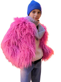 Thumbnail for Autumn Winter Warm Women Faux Fur Coat Loose Plush Coat Female Fur Jacket -, Coats , Drestiny , Australia, Black, Blue, Brown, Coats, Deep Pink, FR, Green, Jackets, Khaki, L, Light Blue, Light Green, Light Purple, M, Orange, Pink, Purple, Red, S, United Kingdom, United States, White, XL, XXL, XXXL, Yellow , Drestiny , www.shopdrestiny.com