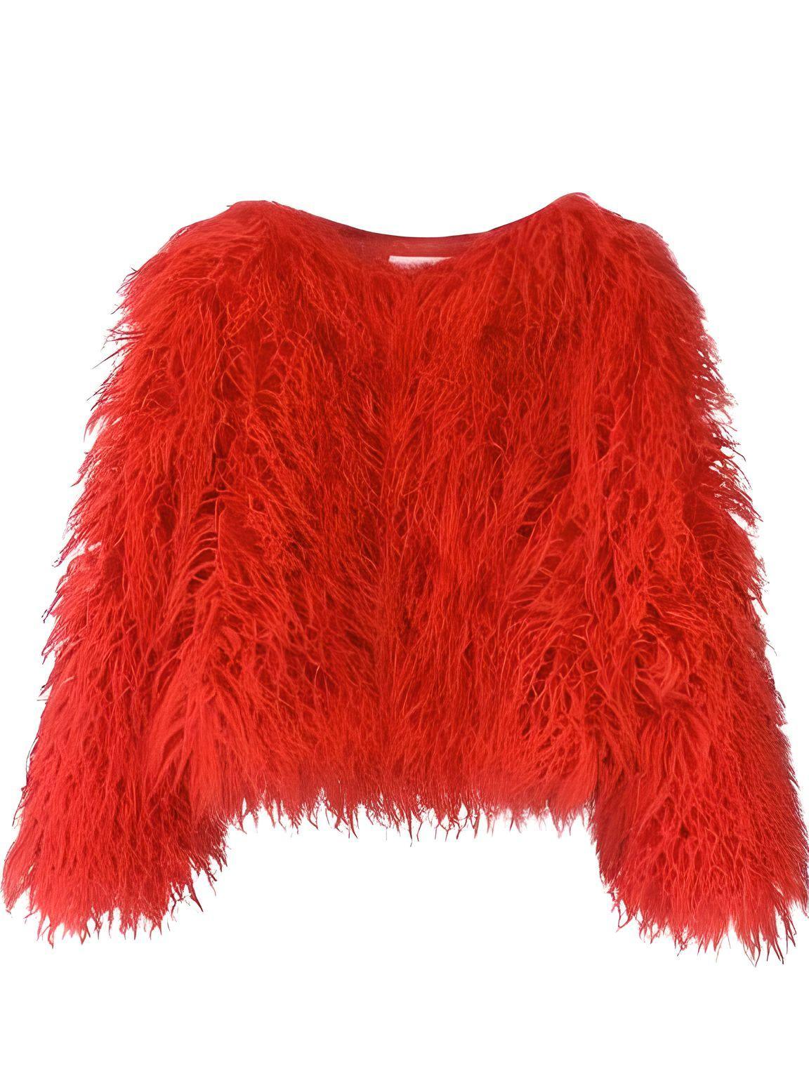 Autumn Winter Warm Women Faux Fur Coat Loose Plush Coat Female Fur Jacket -, Coats , Drestiny , Australia, Black, Blue, Brown, Coats, Deep Pink, FR, Green, Jackets, Khaki, L, Light Blue, Light Green, Light Purple, M, Orange, Pink, Purple, Red, S, United Kingdom, United States, White, XL, XXL, XXXL, Yellow , Drestiny , www.shopdrestiny.com