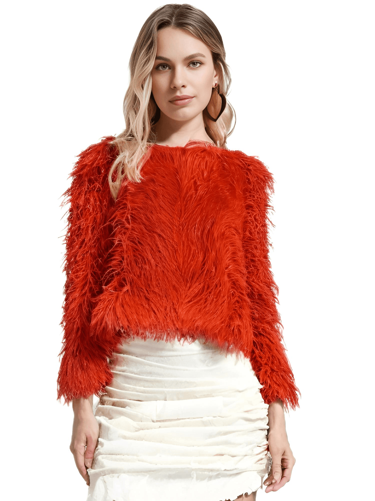 Autumn Winter Warm Women Faux Fur Coat Loose Plush Coat Female Fur Jacket -, Coats , Drestiny , Australia, Black, Blue, Brown, Coats, Deep Pink, FR, Green, Jackets, Khaki, L, Light Blue, Light Green, Light Purple, M, Orange, Pink, Purple, Red, S, United Kingdom, United States, White, XL, XXL, XXXL, Yellow , Drestiny , www.shopdrestiny.com