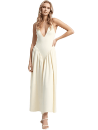 Thumbnail for Backless Deep-V Long Dress Summer Women's Sexy Party Dress Halter Spliced New Fashion Slim Sleeveless Long Dress, dresses, midi dresses, Drestiny, Sleeveless, S, M, L, XL, United States, USA, Canada, Australia, New Zealand, United Kingdom, UK, backless midi dress, deep v neck long dress, backless semiformal dress, long apricot backless dress, plunge back midi dress, White, Black, Red, Yellow, Blue, Pink, Claret, Light Blue, Dark Blue, Apricot, Purple, Green, dark red, shopdrestiny.com