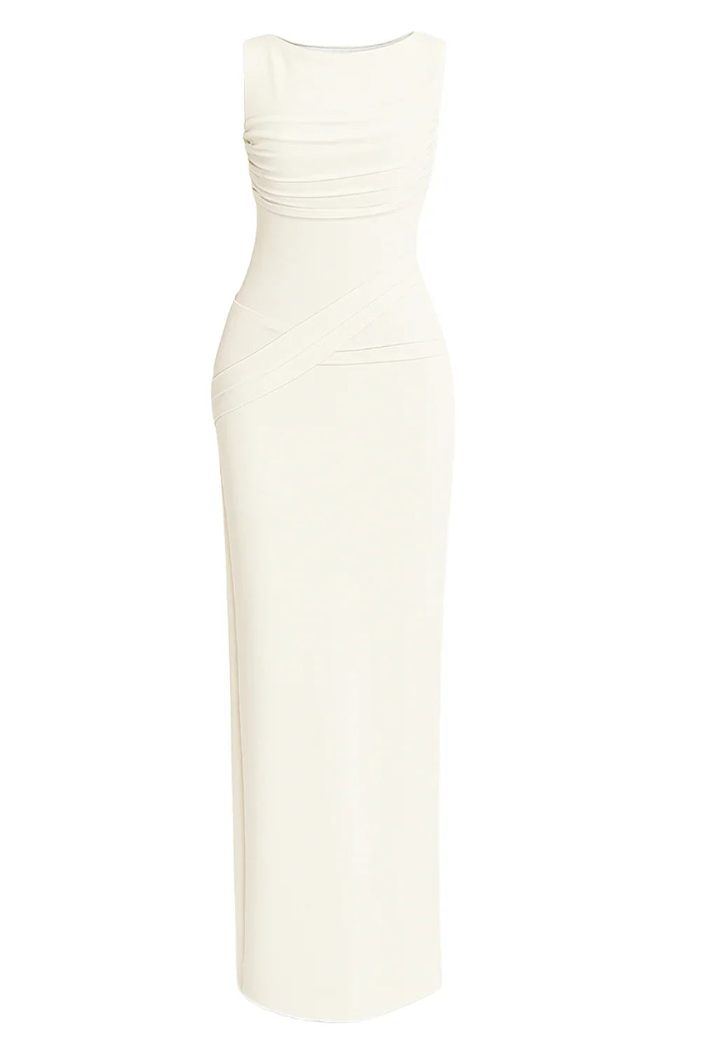 White dress on a white background