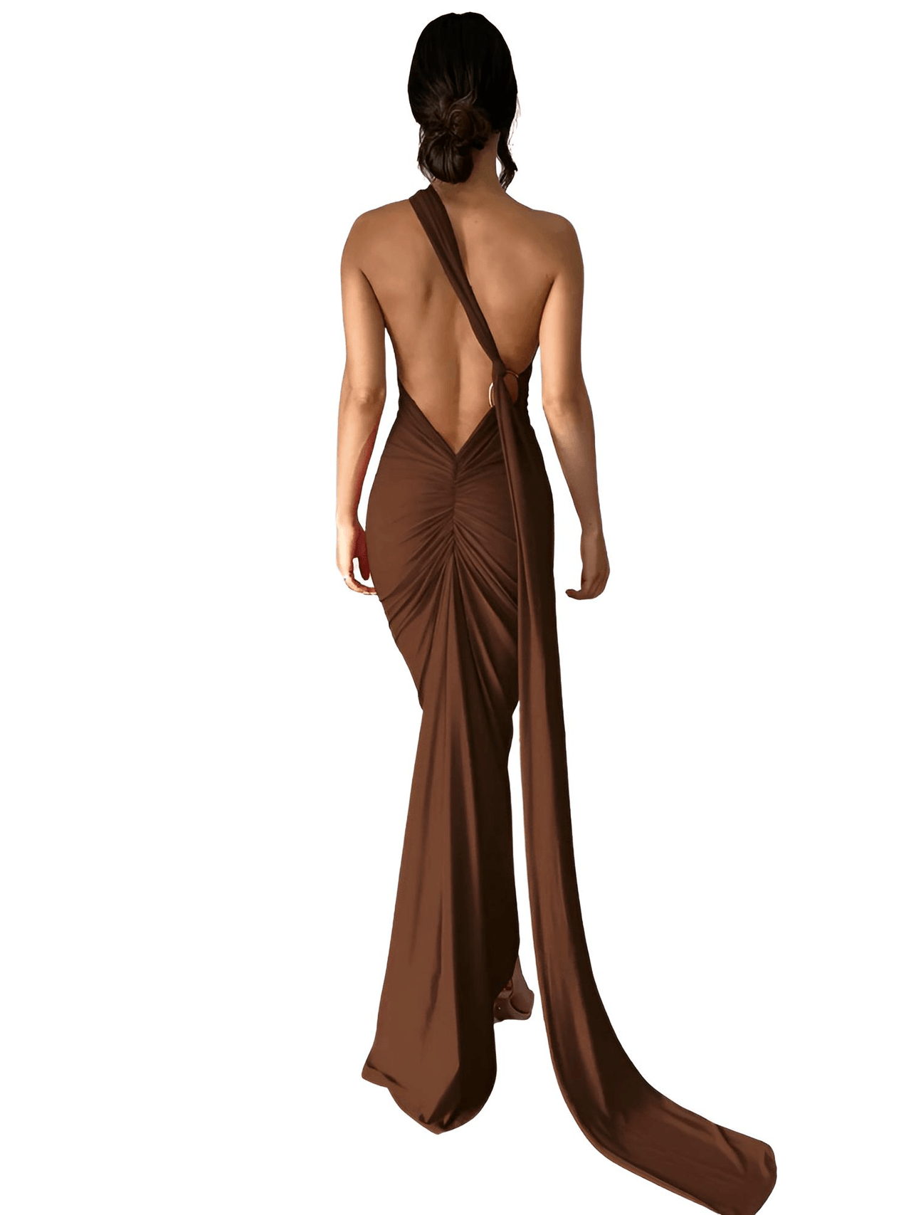 One Shoulder Backless Sexy Maxi Dress - Get Multiple Looks! -, Maxi Dress , Drestiny , Australia, Black, Blue, Canada, Dark Red, FR, Green, Hot Pink, L, M, Maxi Dresses, Mini Dresses, New Zealand, One Shoulder, Orange, Pink, Red, S, Sky Blue, Sleeveless, United Kingdom, United States, White, Wine Red , Drestiny ,  Brown, Purple, Blue, www.shopdrestiny.com