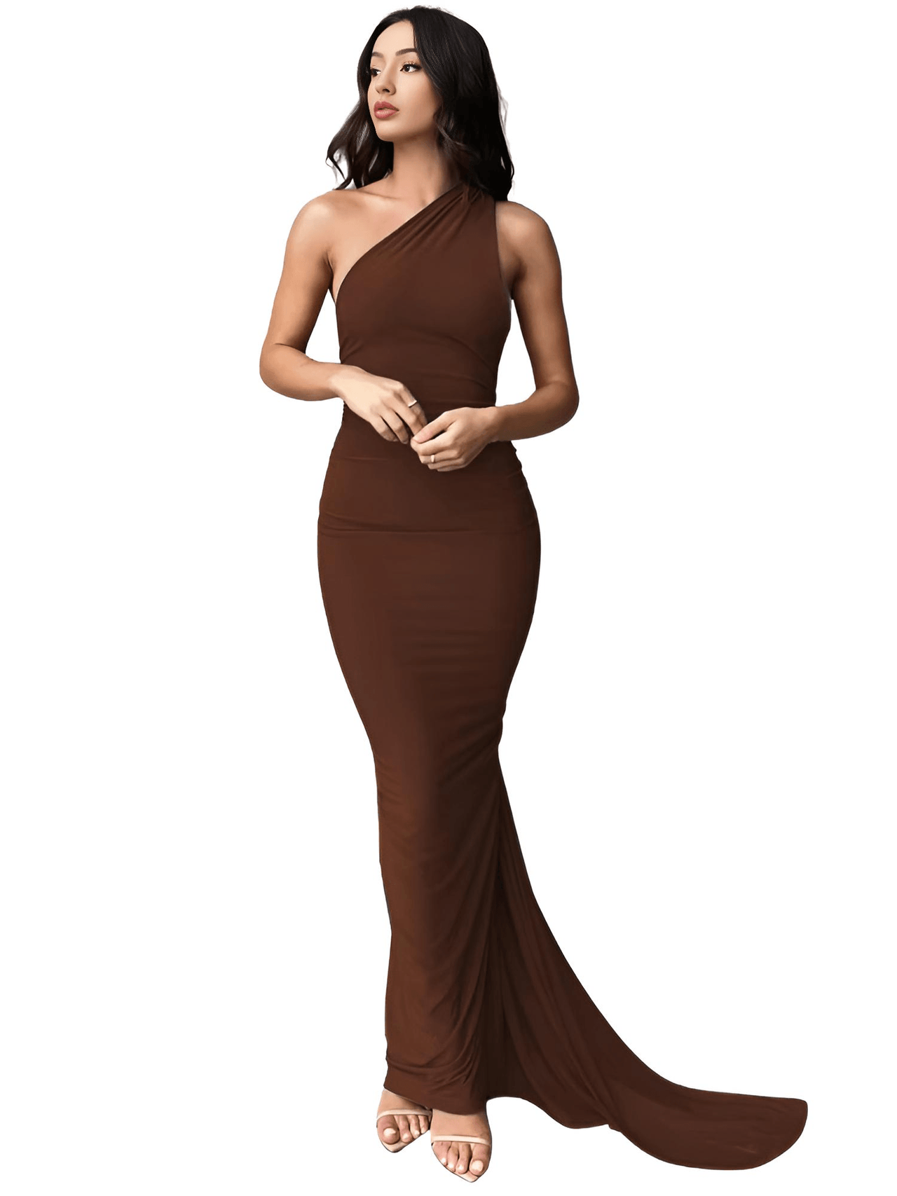 One Shoulder Backless Sexy Maxi Dress - Get Multiple Looks! -, Maxi Dress , Drestiny , Australia, Black, Blue, Canada, Dark Red, FR, Green, Hot Pink, L, M, Maxi Dresses, Mini Dresses, New Zealand, One Shoulder, Orange, Pink, Red, S, Sky Blue, Sleeveless, United Kingdom, United States, White, Wine Red , Drestiny ,  Brown, Purple, Blue, www.shopdrestiny.com