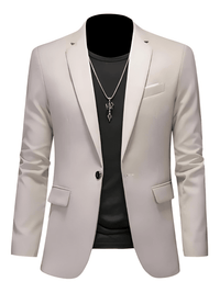 Thumbnail for Boutique Fashion Solid Color High-End Men's Casual Blazer Business Groom Wedding Blazers for Men Suit Jacket Coat, Drestiny, Jackets, Blazers, S, M, L, XL, XXL, 3XL, United States, USA, Australia, United Kingdom, UK, Apricot, Sky Blue, Wine Red, Purple, Dark Green, Dark Grey, Royal Blue, Lake Blue, Yellow, Red, White, Black, Light Pink, Navy Blue, Light Grey, Light Green, men's casual blazer,  men's sport coat casual, men's unstructured blazer, shopdrestiny.com