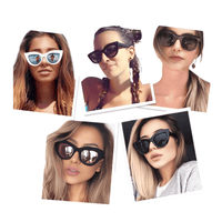 Thumbnail for Cat Eye Fashion Sunglasses Woman UV400 -, Sunglasses , Drestiny , Australia, Black, Blue, Canada, Gender_Women, Grey, Leopard, New Zealand, Orange, Pink, Sunglasses, United Kingdom, United States, White , Drestiny , www.shopdrestiny.com