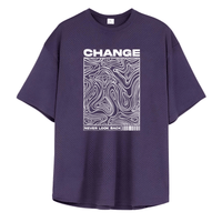 Thumbnail for Change Never Look Back Print Oversized Gym T-Shirt Bodybuilding Muscle Short Sleeve Tops Men's Sport Fitness Shirt -, T-Shirts , Drestiny , Australia, Black, Canada, Casual Shirts, Gender_Men, Grey, L, M, New Zealand, Purple, Short Sleeves, T-Shirts, United Kingdom, United States, White, XL, XXL , Drestiny , www.shopdrestiny.com