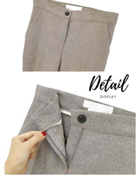 Thumbnail for Chic Business Suit Jacket Vest and Straight Pants Suit Set For Women -, Suits , Drestiny , Australia, Blazers, Canada, Dress Pants, Grey, Khaki, L, M, New Zealand, Pant Sets, Pant Suits, Pants Sets, S, Suits, United Kingdom, United States, Vests, XL , Drestiny , www.shopdrestiny.com