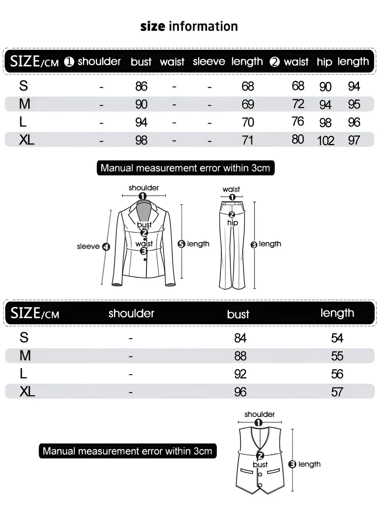 Chic Business Suit Jacket Vest and Straight Pants Suit Set For Women -, Suits , Drestiny , Australia, Blazers, Canada, Dress Pants, Grey, Khaki, L, M, New Zealand, Pant Sets, Pant Suits, Pants Sets, S, Suits, United Kingdom, United States, Vests, XL , Drestiny , www.shopdrestiny.com