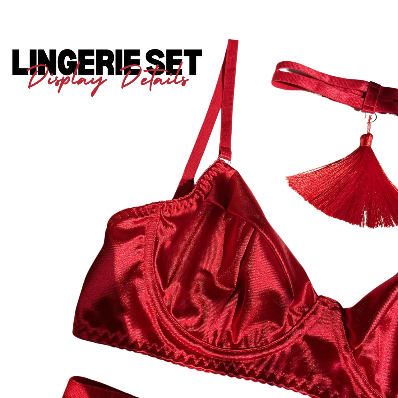 Satin Pajama Set Long Sleeve Belted Robe + Cami Top And Shorts Women's Sleepwear, Drestiny, Sets, Skirt Sets, Skirts, Bras, Bra & Underwear Sets, Chokers, Garter Belts, Red, Black, S, M, L, United States, USA, Canada, Australia, New Zealand, United Kingdom, sexy lingerie sets, lingerie sets for women, sexy lingerie sets uk, lingerie sets for women uk, sexy lingerie sets sale uk, shopdrestiny.com