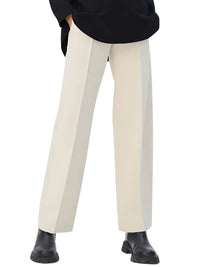 Thumbnail for Classic Formal Women's Straight Leg Pants Spring and Summer Versatile Casual Wear Loose Fit Office Wide Leg Pants, Drestiny, Grey, Apricot, Black, S, M, L, 4, 6, 8, 10, Casual Pants, Dress Pants, United States, USA, Canada, Australia, New Zealand, United Kingdom, UK, best women's straight leg pants, black women's straight leg pants, women's straight leg pants dressy, shopdrestiny.com