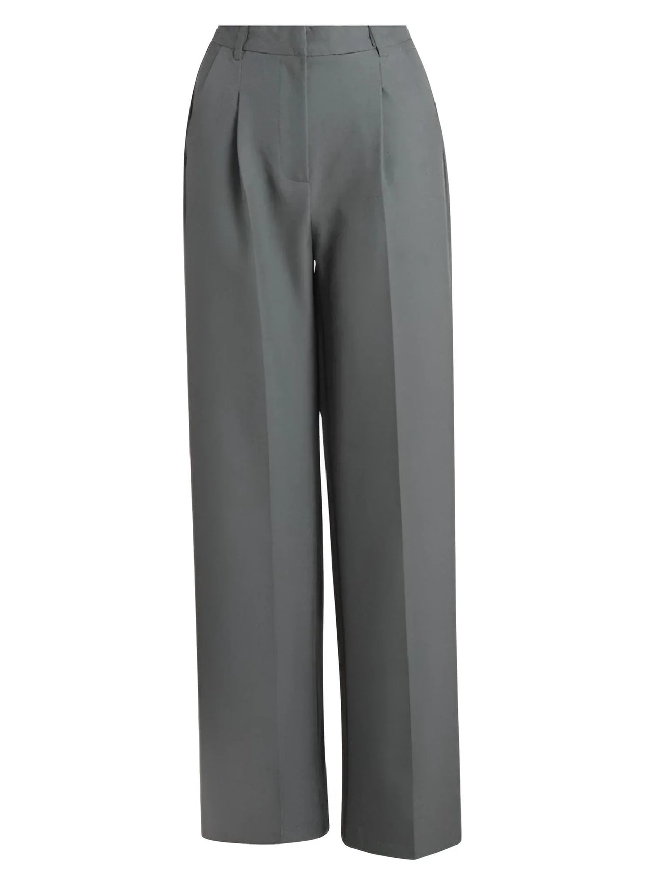Classic Formal Women's Straight Leg Pants Spring and Summer Versatile Casual Wear Loose Fit Office Wide Leg Pants, Drestiny, Grey, Apricot, Black, S, M, L, 4, 6, 8, 10, Casual Pants, Dress Pants, United States, USA, Canada, Australia, New Zealand, United Kingdom, UK, best women's straight leg pants, black women's straight leg pants, women's straight leg pants dressy, shopdrestiny.com