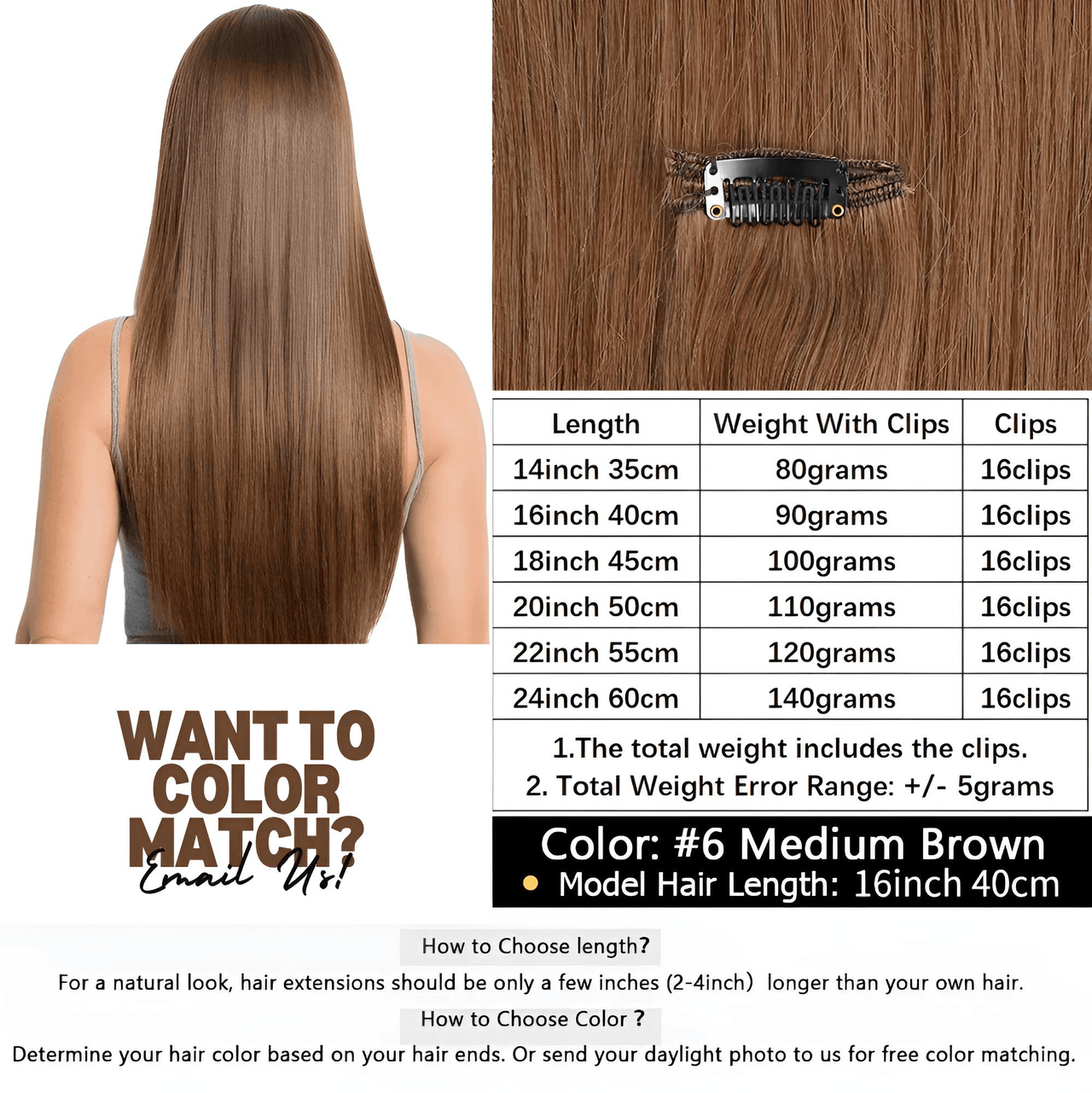 Clip In Real Human Hair Extensions - Free Color Matching! -, Hair Extensions , Drestiny , Australia, Black, Blonde, Brown, Burgundy, Canada, FR, Hair Extensions, New Zealand, Red, United Kingdom, United States , Drestiny , www.shopdrestiny.com
