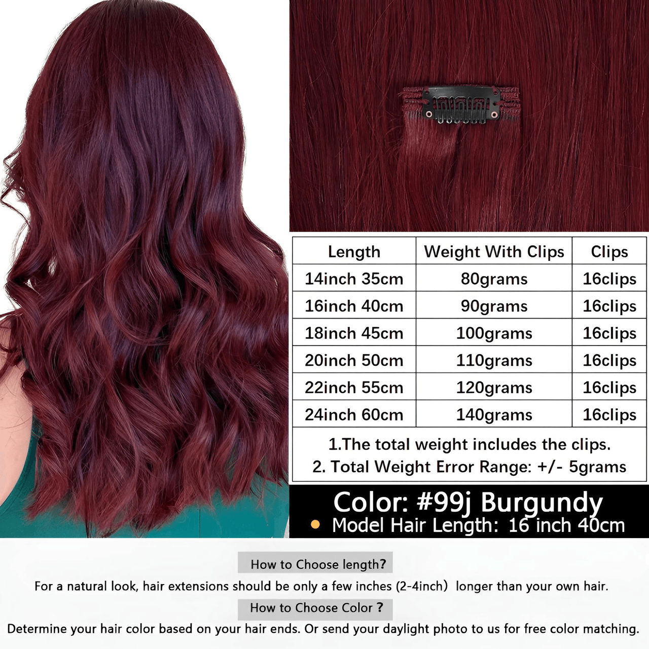 Clip In Real Human Hair Extensions - Free Color Matching! -, Hair Extensions , Drestiny , Australia, Black, Blonde, Brown, Burgundy, Canada, FR, Hair Extensions, New Zealand, Red, United Kingdom, United States , Drestiny , www.shopdrestiny.com
