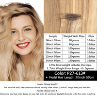 Thumbnail for Clip In Real Human Hair Extensions - Free Color Matching! -, Hair Extensions , Drestiny , Australia, Black, Blonde, Brown, Burgundy, Canada, FR, Hair Extensions, New Zealand, Red, United Kingdom, United States , Drestiny , www.shopdrestiny.com