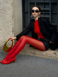 Thumbnail for Colored Pantyhose Tights For Women -, Tights , Drestiny , Australia, Black, Blue, Brown, Burgundy, Canada, Dark Green, Dark Purple, FR, Gender_Women, Grey, Navy, New Zealand, Orange, Pantyhose, Pink, Purple, Red, Tights, United Kingdom, United States, White, Yellow Green , Drestiny , www.shopdrestiny.com