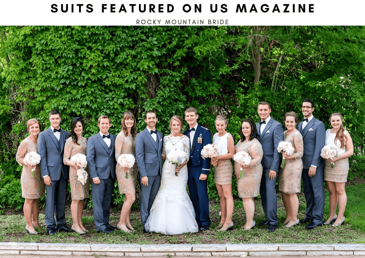 Custom Made Tailored Suit For Men With Free Tie & Pocket Square *As Seen In US Magazine!