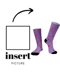 Thumbnail for Customized Avatar Socks -, Socks , Drestiny , Australia, Black, Blue, Canada, Gender_Men, Gender_Women, Green, New Zealand, Pink, Purple, Red, Socks, United Kingdom, United States, White, Yellow , Drestiny , www.shopdrestiny.com