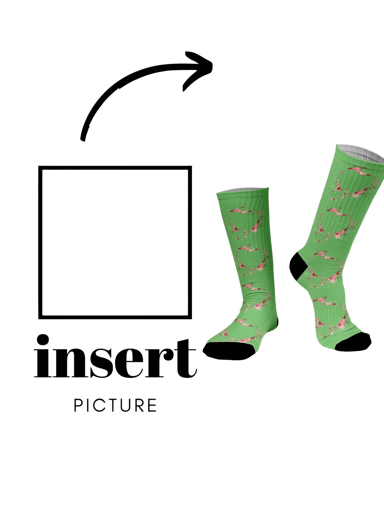 Customized Avatar Socks -, Socks , Drestiny , Australia, Black, Blue, Canada, Gender_Men, Gender_Women, Green, New Zealand, Pink, Purple, Red, Socks, United Kingdom, United States, White, Yellow , Drestiny , www.shopdrestiny.com