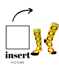 Thumbnail for Customized Avatar Socks -, Socks , Drestiny , Australia, Black, Blue, Canada, Gender_Men, Gender_Women, Green, New Zealand, Pink, Purple, Red, Socks, United Kingdom, United States, White, Yellow , Drestiny , www.shopdrestiny.com