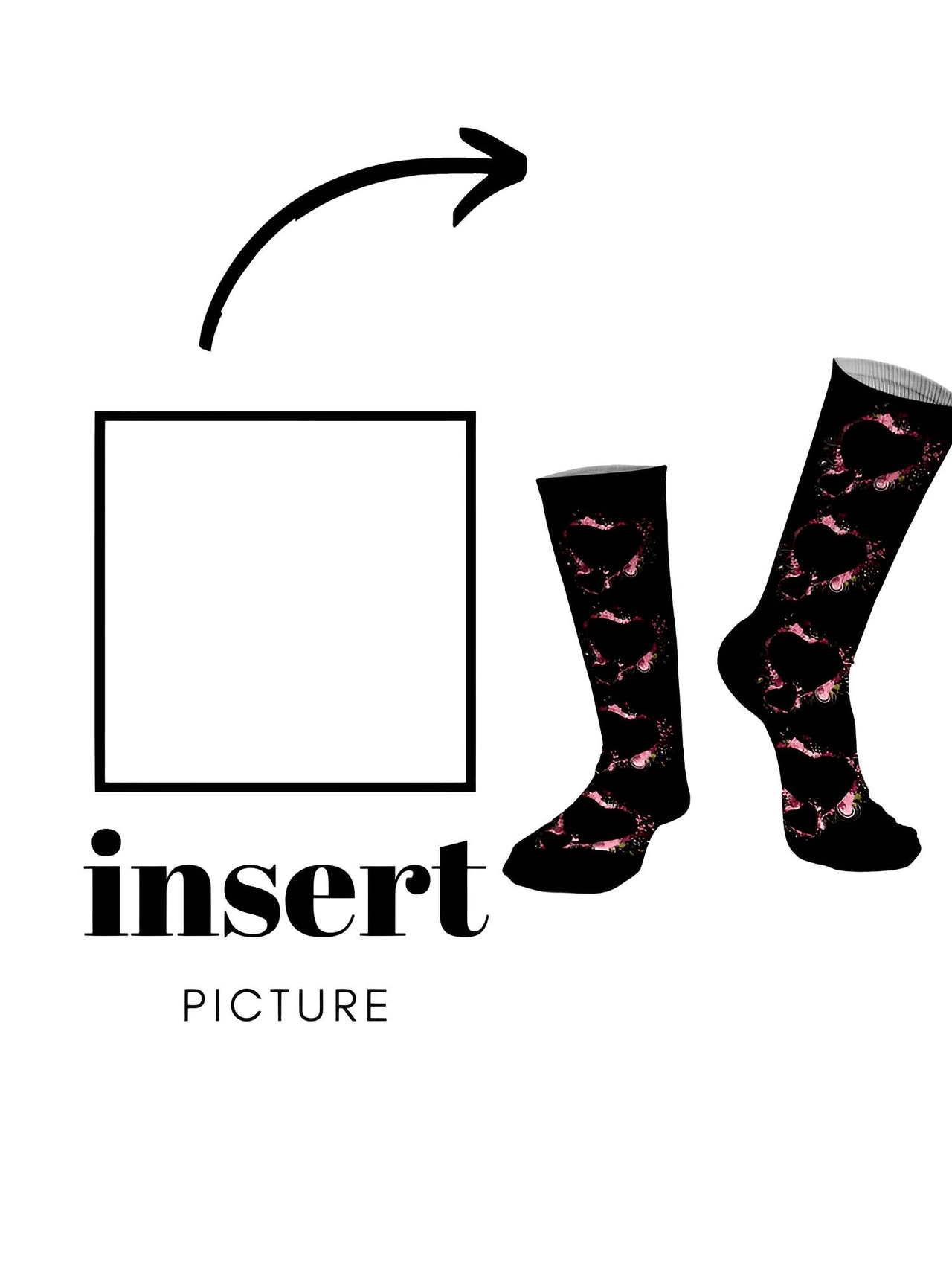 Customized Avatar Socks -, Socks , Drestiny , Australia, Black, Blue, Canada, Gender_Men, Gender_Women, Green, New Zealand, Pink, Purple, Red, Socks, United Kingdom, United States, White, Yellow , Drestiny , www.shopdrestiny.com