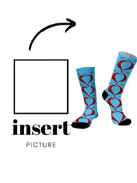 Thumbnail for Customized Avatar Socks -, Socks , Drestiny , Australia, Black, Blue, Canada, Gender_Men, Gender_Women, Green, New Zealand, Pink, Purple, Red, Socks, United Kingdom, United States, White, Yellow , Drestiny , www.shopdrestiny.com