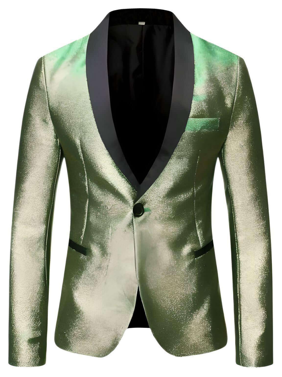 Men's Shiny One Button Gradient Blazers -, Coats & Jackets , Drestiny , 4XL, 5XL, Australia, Blazers, Blue, Dark Green, Dark Red, Deep Pink, FR, Gold, Green, L, Light Blue, Light Green, Light Pink, M, New Zealand, Pink, Royal Blue, S, Silver, Sky Blue, United Kingdom, United States, Wine Red, XL, XXL, XXXL , Drestiny , www.shopdrestiny.com