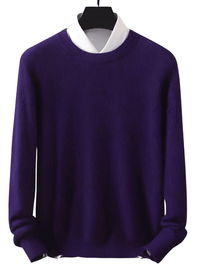 Thumbnail for 100% Pure Mink Men's Cashmere Sweaters Pullovers Long Sleeve High-End Jumpers Mink -, Sweaters , Drestiny , Army Green, Australia, Beige, Black, Blue, Brown, Burgundy, Camel, Canada, Coffee, Dark Blue, Dark Green, Dark Grey, L, Light Brown, Light Grey, Long Sleeves, M, Navy, New Zealand, Off White, Pullovers, Purple, Red, S, Sweaters, United Kingdom, United States, XL, XXL, XXXL , Drestiny , www.shopdrestiny.com