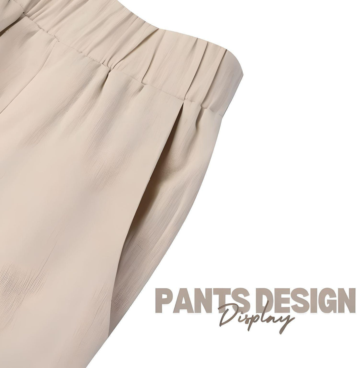 Elastic Waist Trousers Women's Casual Baggy Pants Elegant Loose Wide Leg Pants Vintage Cotton -, Pants , Drestiny , 4XL, 5XL, Australia, Beige, Casual Pants, Dark Blue, Dark Orange, FR, L, M, Navy, New Zealand, Orange, S, United Kingdom, United States, XL, XXL, XXXL , Drestiny , www.shopdrestiny.com