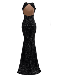 Thumbnail for Elegant Backless White Mermaid Gown - Now in Other Colors! -, Dresses , Drestiny , 10, 12, 14, 2, 4, 6, 8, Australia, Black, Canada, Dark Green, Dark Red, FR, Gold, Maxi Dresses, New Zealand, Sleeveless, United Kingdom, United States , Drestiny , www.shopdrestiny.com