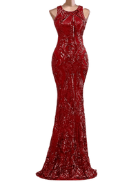 Thumbnail for Elegant Backless White Mermaid Gown - Now in Other Colors! -, Dresses , Drestiny , 10, 12, 14, 2, 4, 6, 8, Australia, Black, Canada, Dark Green, Dark Red, FR, Gold, Maxi Dresses, New Zealand, Sleeveless, United Kingdom, United States , Drestiny , www.shopdrestiny.com